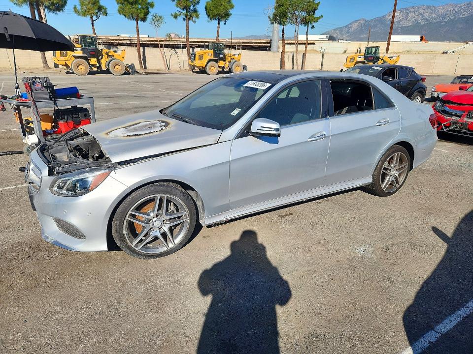 MERCEDES-BENZ E 2015 with VIN WDDHF6FB5FB155692 - Photo from auction