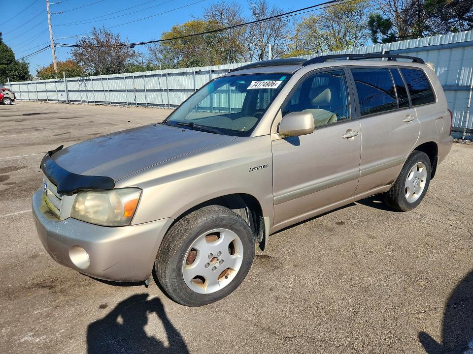 TOYOTA HIGHLANDER 2004 with VIN JTEEP21A640003958 - Photo from auction