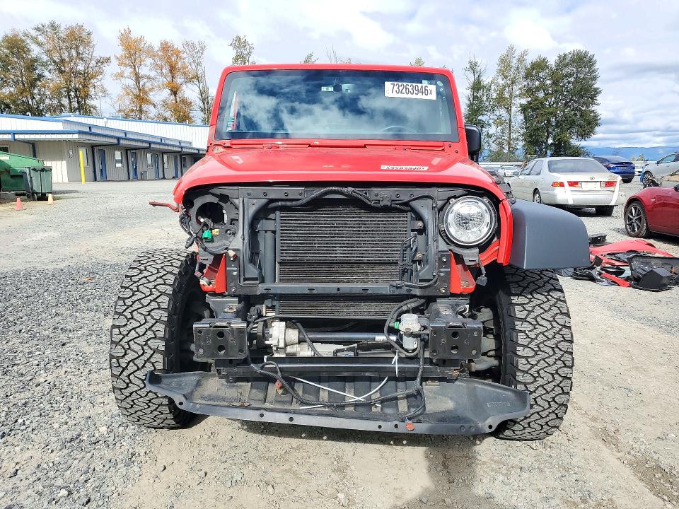 Photo 5 from auction – 2017 JEEP WRANGLER UNLIMITED with VIN 1C4BJWFG3HL666275