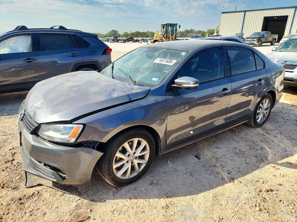 VOLKSWAGEN JETTA 2012 с VIN 3VWDX7AJ2CM356350 - Снимка от търг