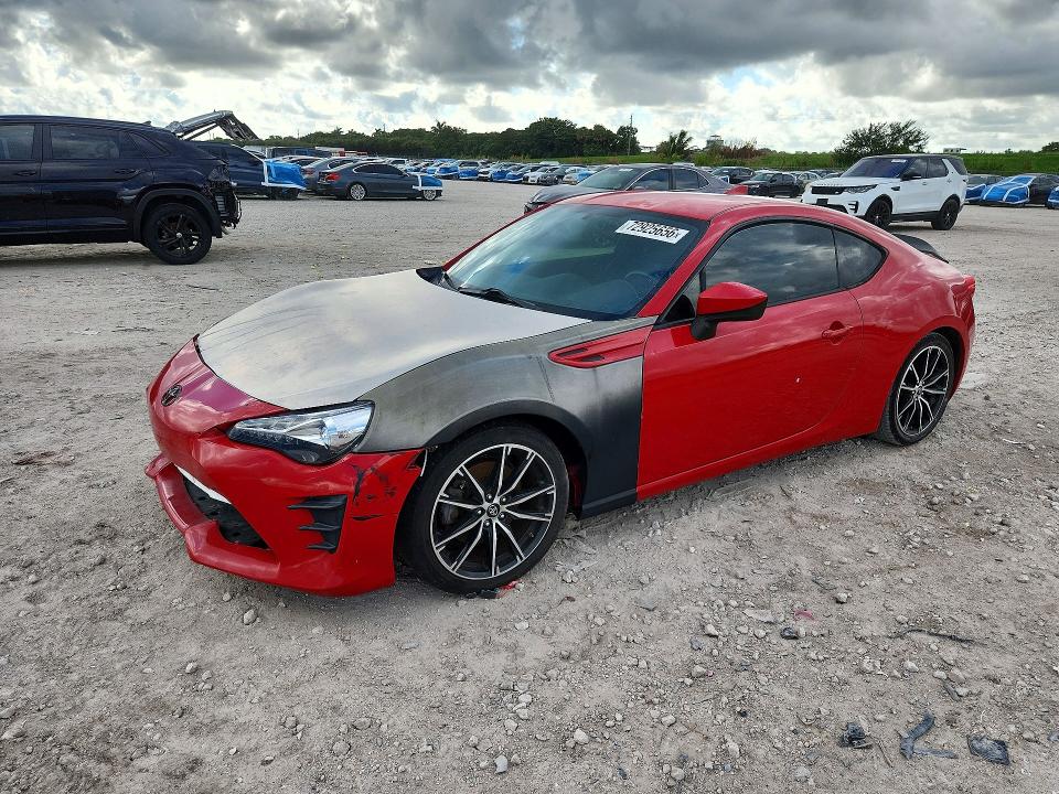 TOYOTA 86 2017 with VIN JF1ZNAA13H9709704 - Photo from auction