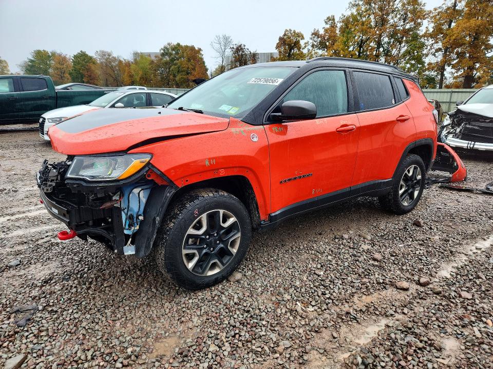 JEEP COMPASS 2018 с VIN 3C4NJDDB5JT168615 - Снимка от търг