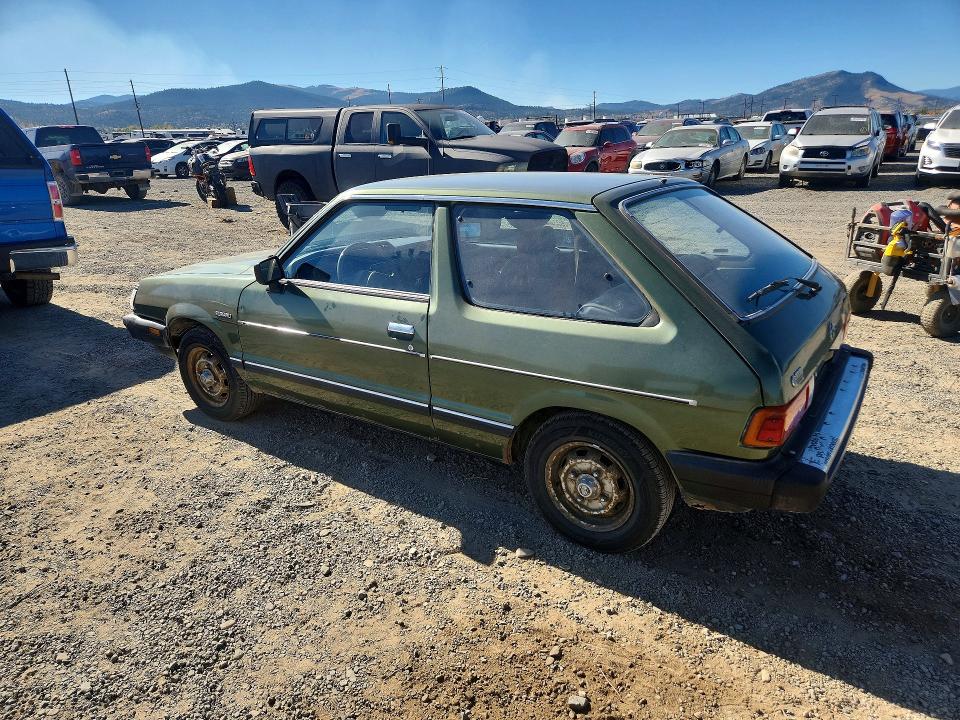 Фото 2 с аукциона – 1983 SUBARU GL с VIN JF1AF43B8DB109264
