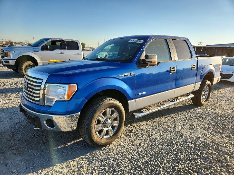 FORD F150 2012 with VIN 1FTFW1ET2CKD69081 - Photo from auction