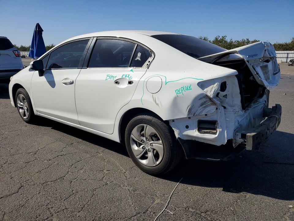 Photo 2 from auction – 2015 HONDA CIVIC with VIN 2HGFB2F55FH511048