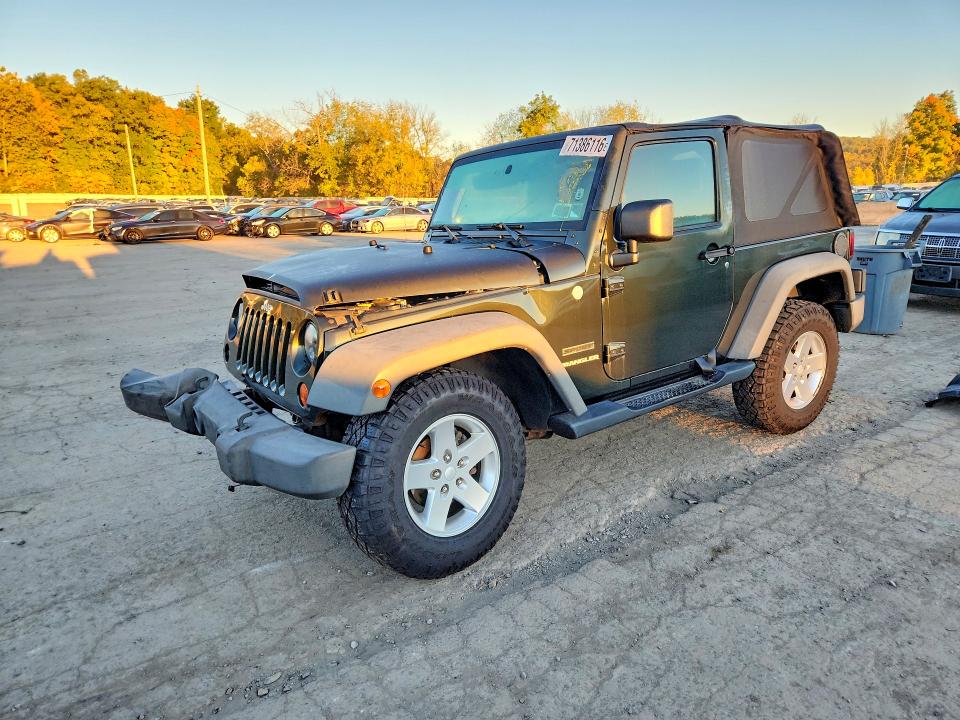 JEEP WRANGLER 2010 with VIN 1J4GA2D12AL216856 - Photo from auction