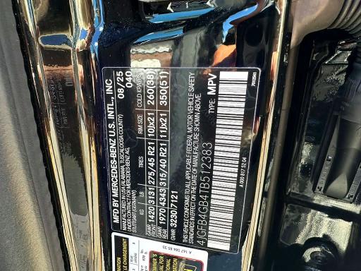 Снимка 10 от търг – 2026 MERCEDES-BENZ GLE с VIN 4JGFB4GB4TB512383