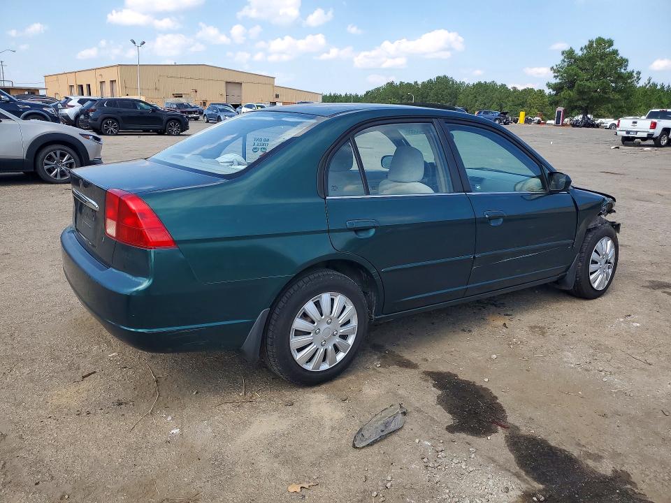 Снимка 3 от търг – 2001 HONDA CIVIC с VIN 1HGES26771L049861