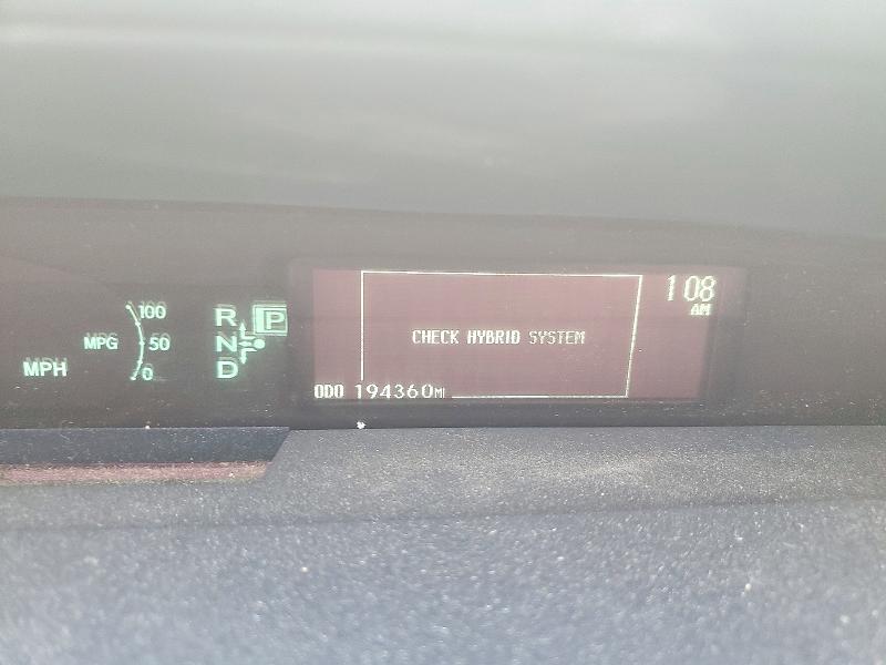 Photo 9 from auction – 2010 TOYOTA PRIUS with VIN JTDKN3DU0A5154351