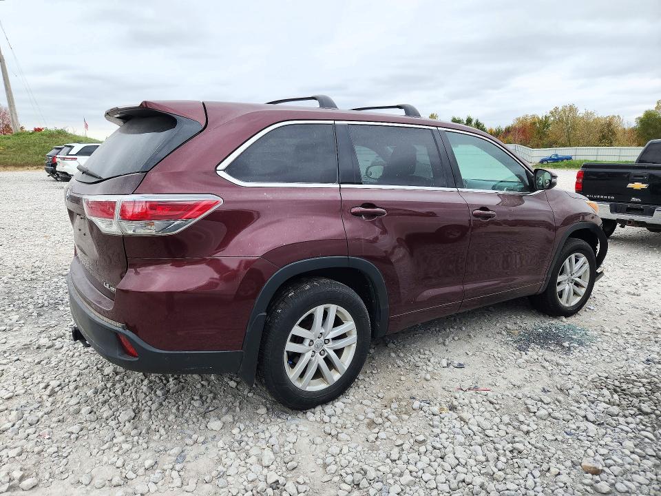 Снимка 3 от търг – 2015 TOYOTA HIGHLANDER с VIN 5TDBKRFH4FS204990