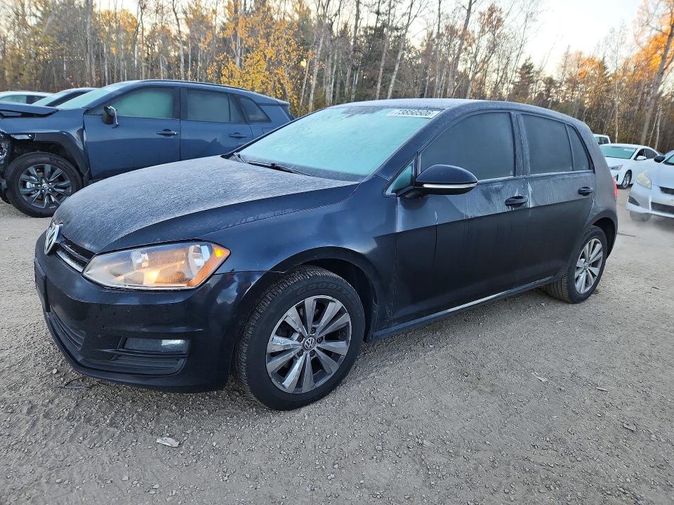 VOLKSWAGEN GOLF 2016 с VIN 3VW217AU2GM020870 - Снимка от търг