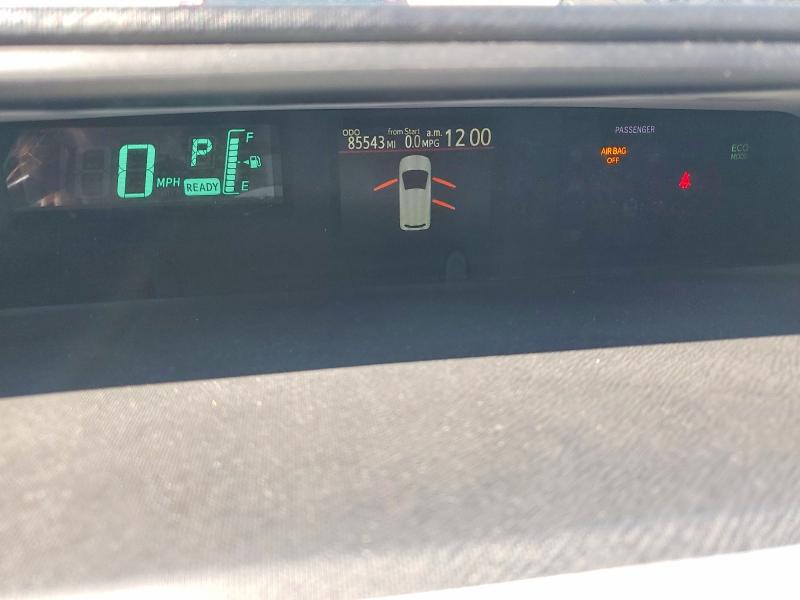 Photo 9 from auction – 2012 TOYOTA PRIUS C with VIN JTDKDTB34C1011930