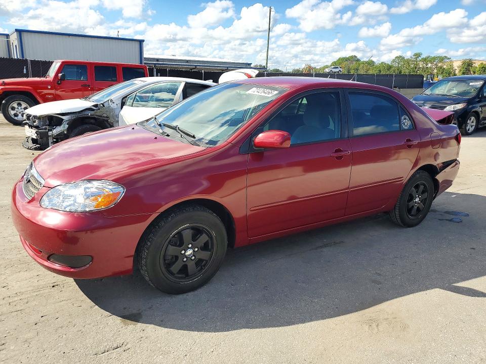 TOYOTA COROLLA 2007 с VIN 1NXBR32E27Z924284 - Снимка от търг