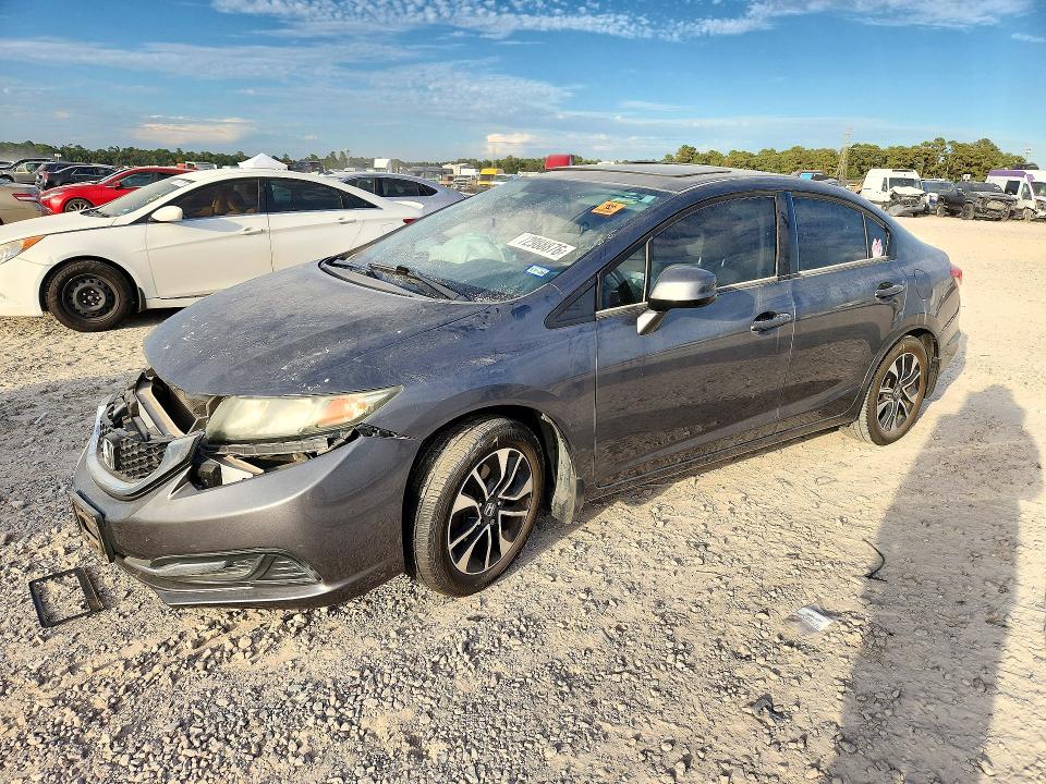 HONDA CIVIC 2013 с VIN 19XFB2F86DE092340 - Снимка от търг