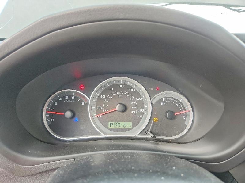 Photo 9 from auction – 2008 SUBARU IMPREZA with VIN JF1GE61618H514481