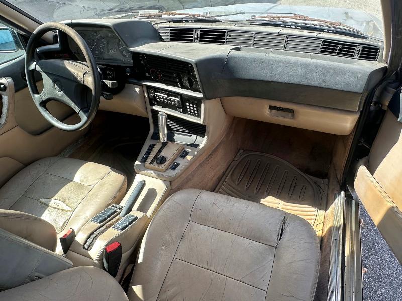 صورة رقم 9 من المزاد - 1989 BMW 635 مع VIN WBAEC8417K3268010