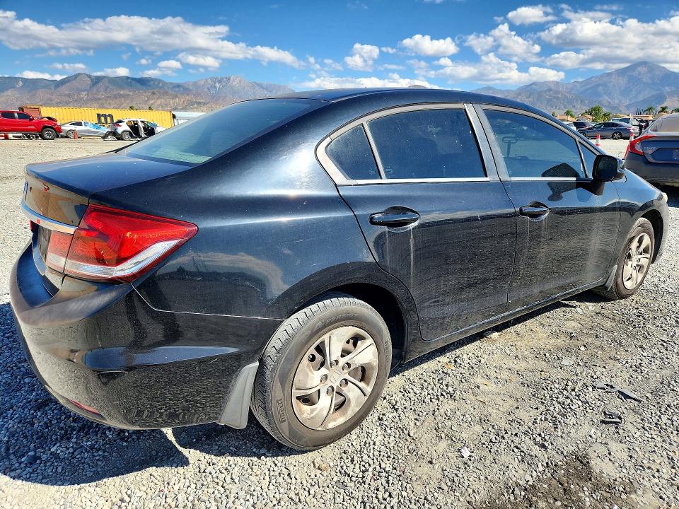 Photo 3 from auction – 2013 HONDA CIVIC with VIN 19XFB2F52DE210888