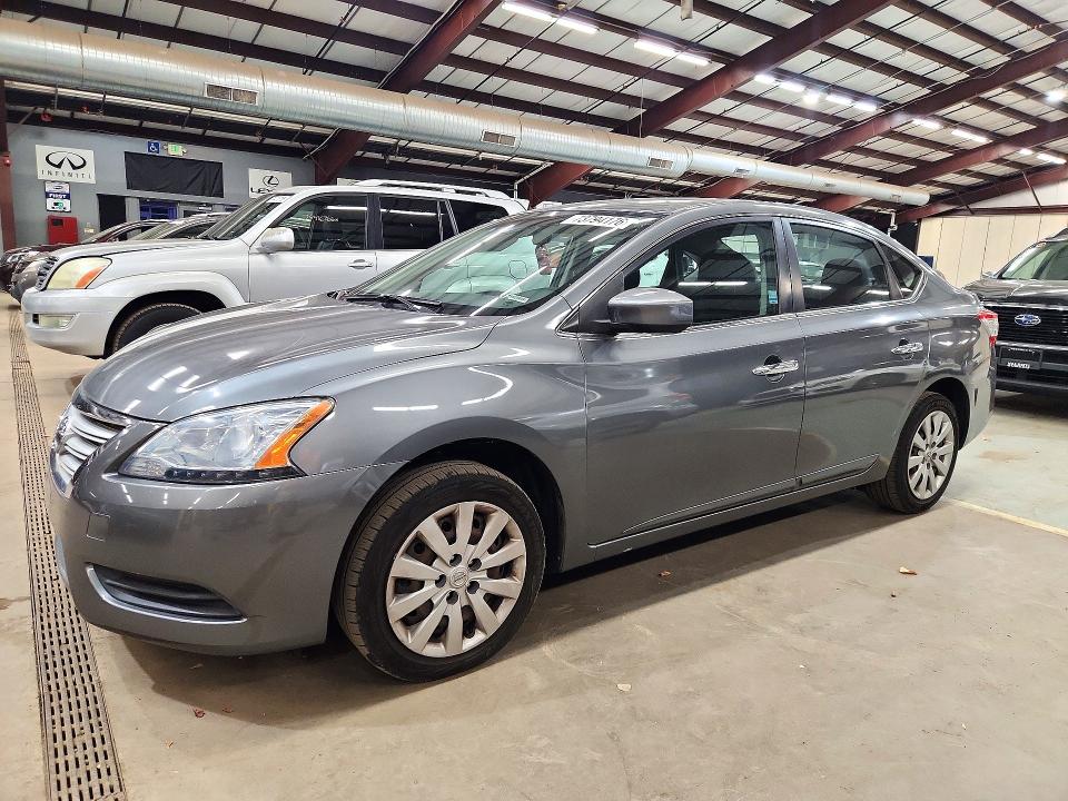 NISSAN SENTRA 2015 with VIN 3N1AB7AP4FL656719 - Photo from auction
