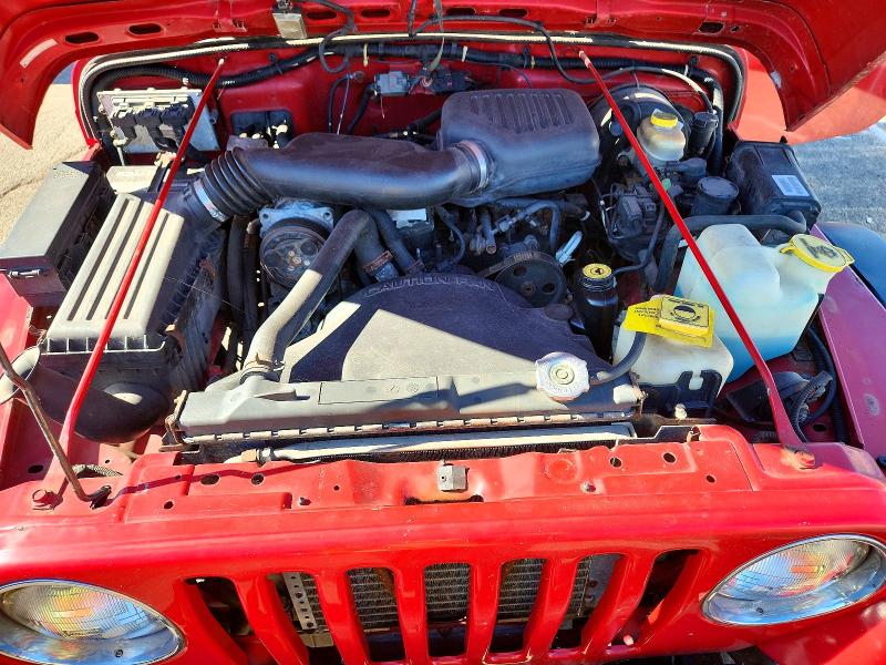 Снимка 11 от търг – 2002 JEEP WRANGLER / TJ с VIN 1J4FA29P92P751878