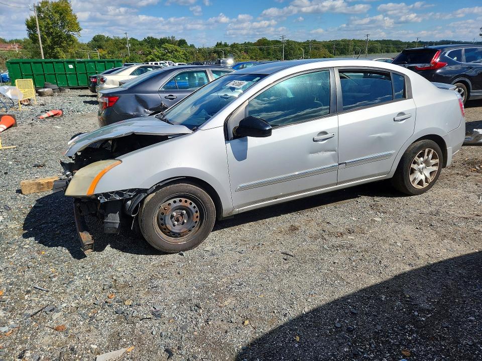 NISSAN SENTRA 2012 с VIN 3N1AB6AP8CL662576 - Снимка от търг