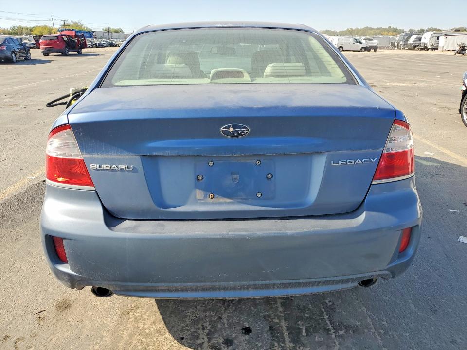 Photo 6 from auction – 2008 SUBARU LEGACY with VIN 4S3BL616487222078