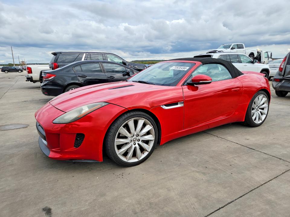 JAGUAR F-TYPE 2014 مع رقم تعريف المركبة SAJWA6E70E8K02511 - صورة من المزاد