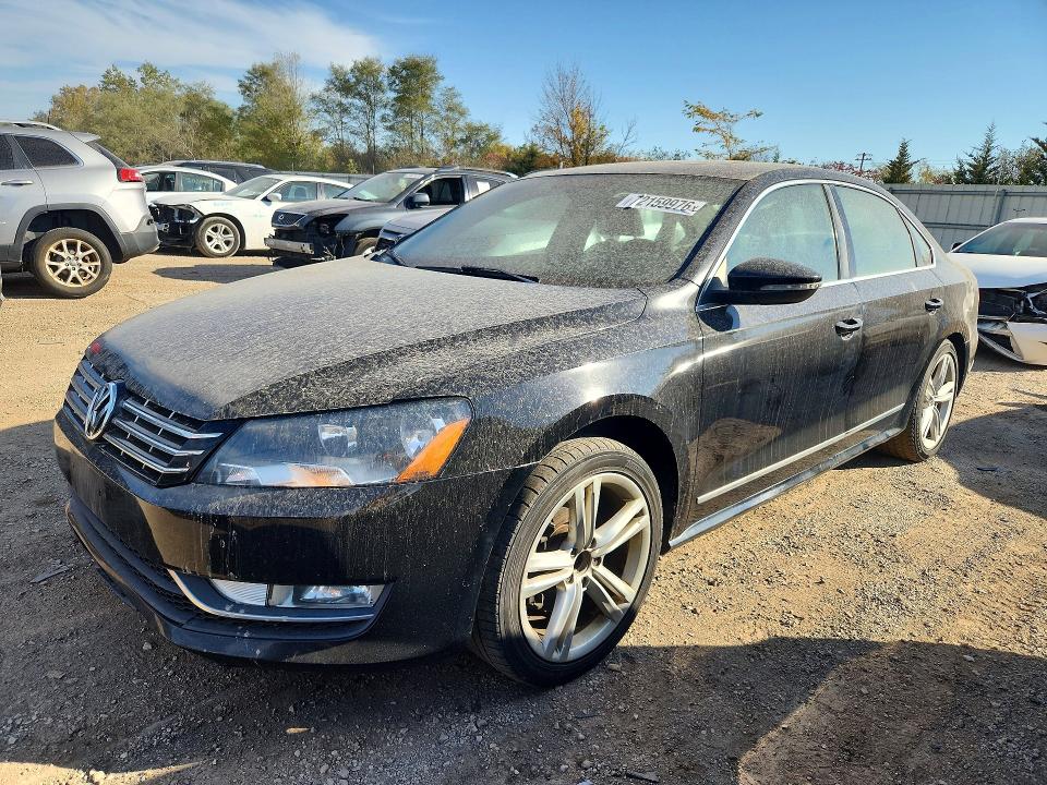 Снимка 1 от търг – 2012 VOLKSWAGEN PASSAT с VIN 1VWCN7A3XCC055149
