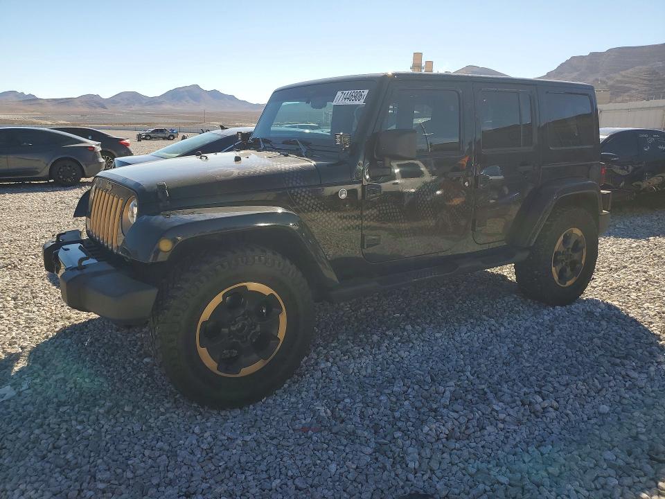 JEEP WRANGLER UNLIMITED 2014 с VIN 1C4BJWEG8EL165430 - Снимка от търг