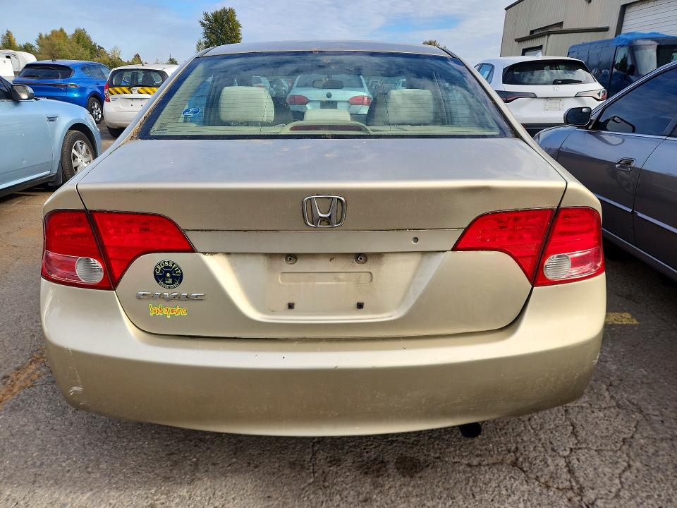 Photo 6 from auction – 2007 HONDA CIVIC with VIN 1HGFA16817L023551
