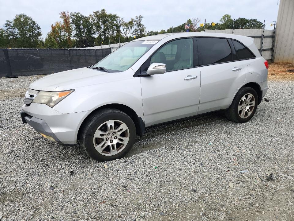 ACURA MDX 2009 with VIN 2HNYD28249H530158 - Photo from auction