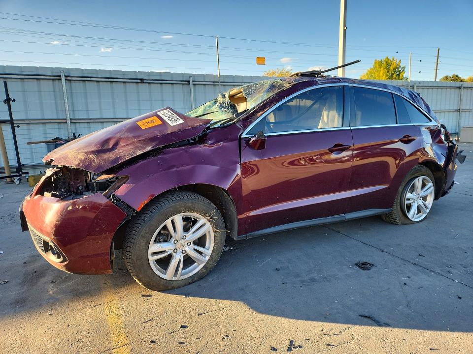 ACURA RDX 2013 с VIN 5J8TB4H30DL019330 - Снимка от търг
