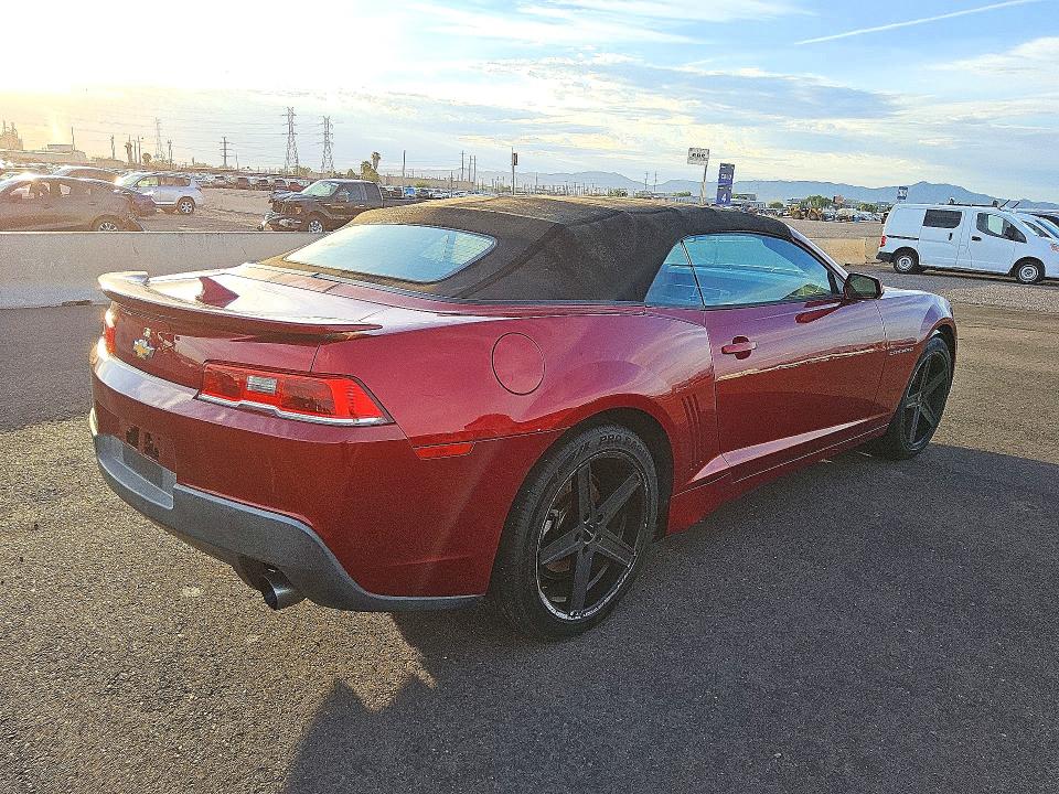 Photo 3 from auction – 2014 CHEVROLET CAMARO with VIN 2G1FB3D30E9188048