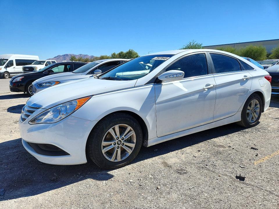 HYUNDAI SONATA 2014 с VIN 5NPEB4AC8EH880505 - Снимка от търг