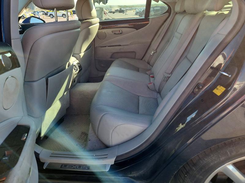 Foto 10 de la subasta – 2007 LEXUS LS con VIN JTHBL46F375030706