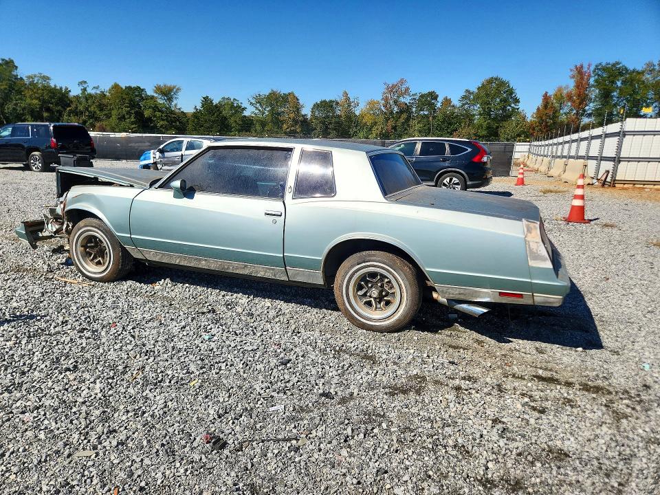 Zdjęcie 2 z aukcji – 1981 CHEVROLET MONTE CARLO z VIN 2G1AZ37K6B1413673