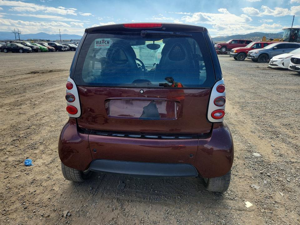 Photo 6 from auction – 2006 SMART FORTWO with VIN WME4503321J269587