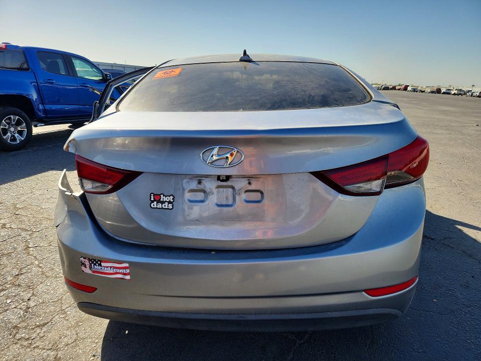 Photo 6 from auction – 2016 HYUNDAI ELANTRA with VIN 5NPDH4AE3GH732096