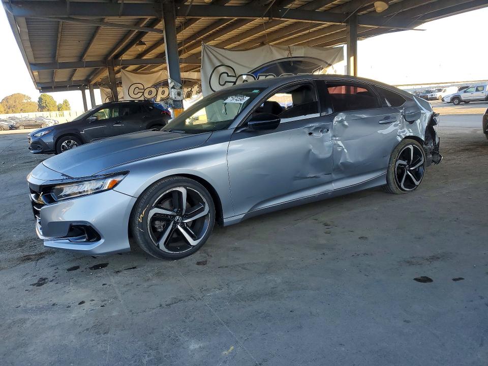 Снимка 1 от търг – 2021 HONDA ACCORD с VIN 1HGCV1F36MA005288