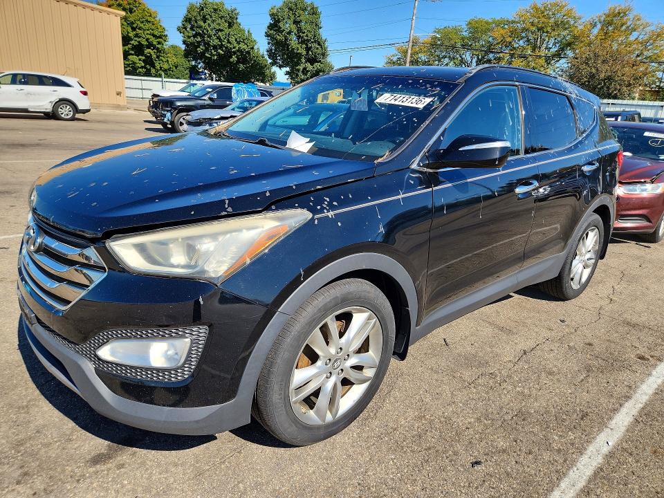 HYUNDAI SANTA FE SPORT 2013 с VIN 5XYZUDLA7DG092506 - Снимка от търг
