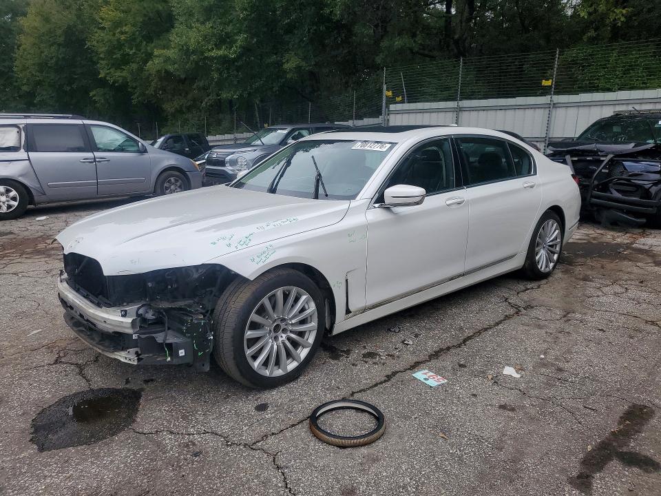 BMW 740 2020 with VIN WBA7T2C01LCD53461 - Photo from auction
