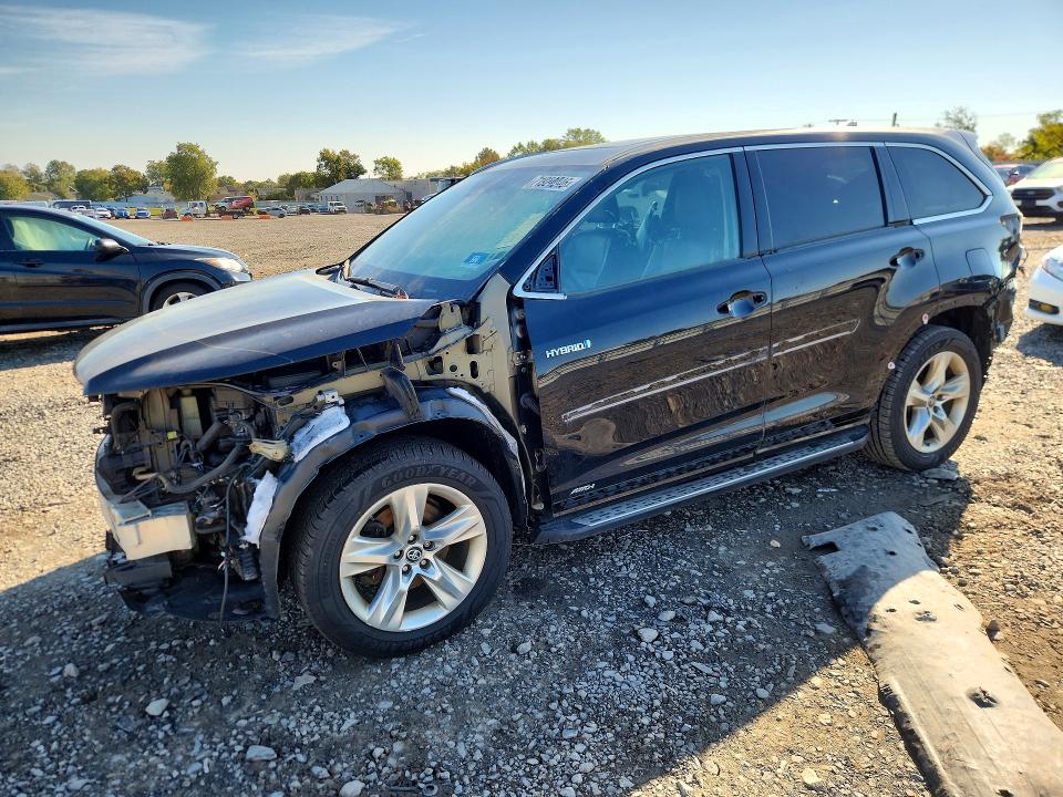 TOYOTA HIGHLANDER HYBRID 2016 с VIN 5TDDCRFH9GS018692 - Снимка от търг