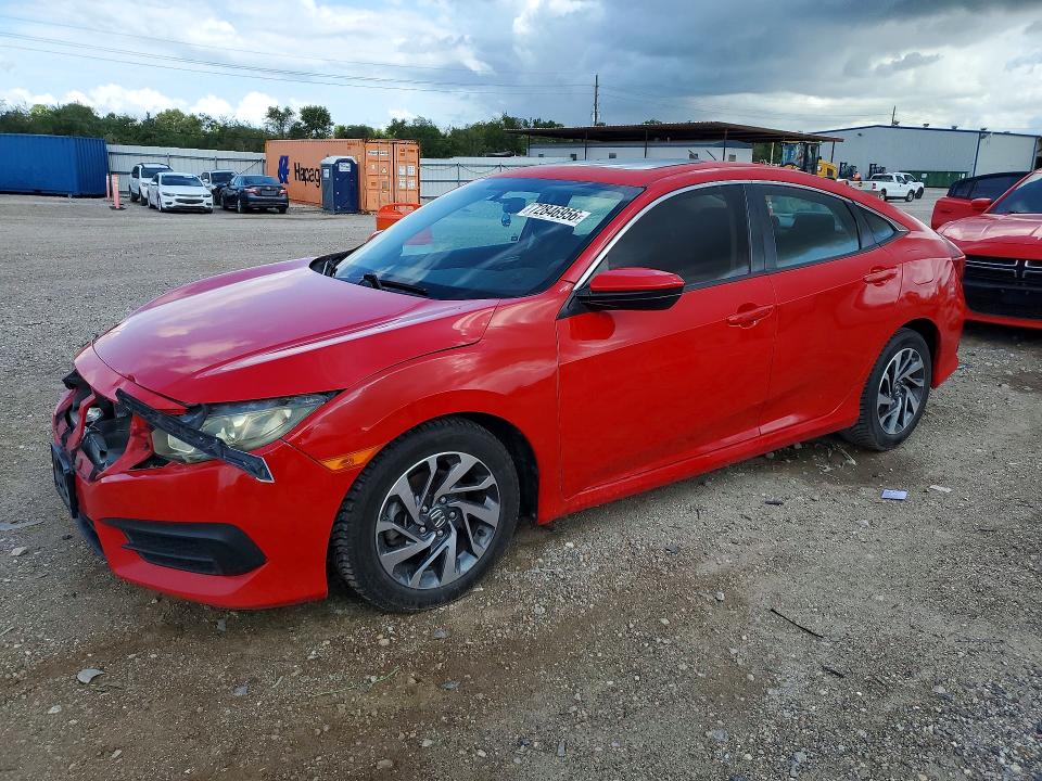 Снимка 1 от търг – 2017 HONDA CIVIC с VIN 2HGFC2F77JH551171