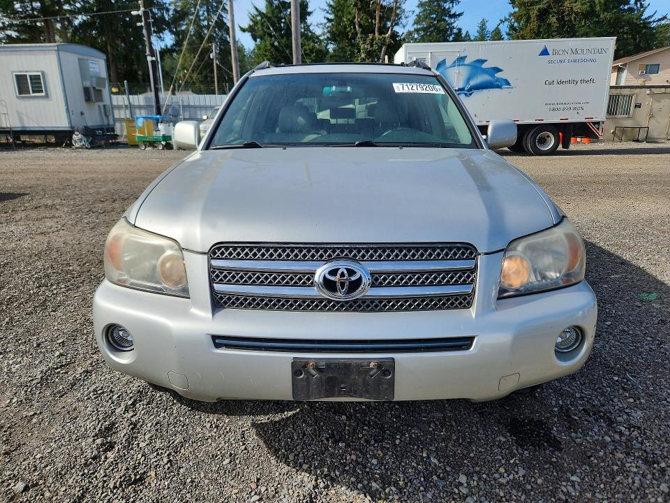 Photo 5 from auction – 2007 TOYOTA HIGHLANDER with VIN JTEGW21A770021126