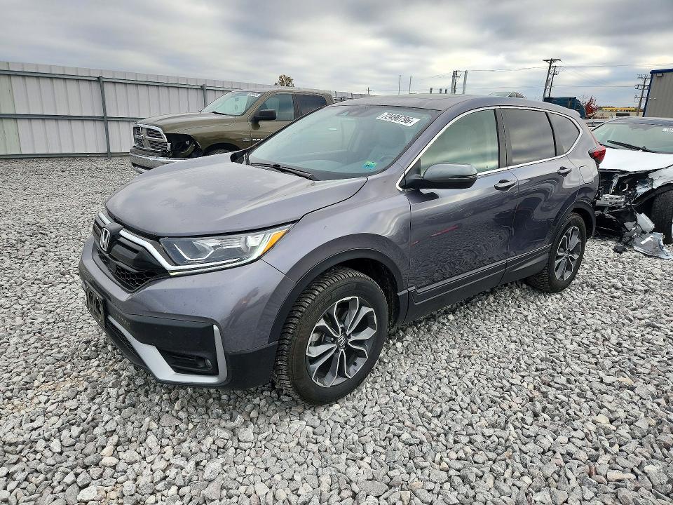Photo 1 from auction – 2022 HONDA CR-V with VIN 7FARW2H82NE043120