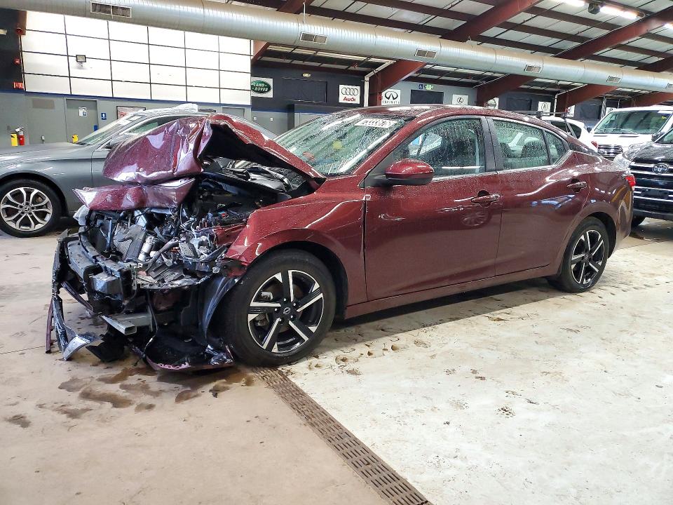 NISSAN SENTRA 2025 с VIN 3N1AB8CV3SY371458 - Снимка от търг