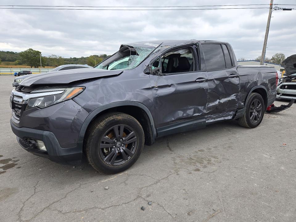 HONDA RIDGELINE 2020 with VIN 5FPYK2F18LB000219 - Photo from auction