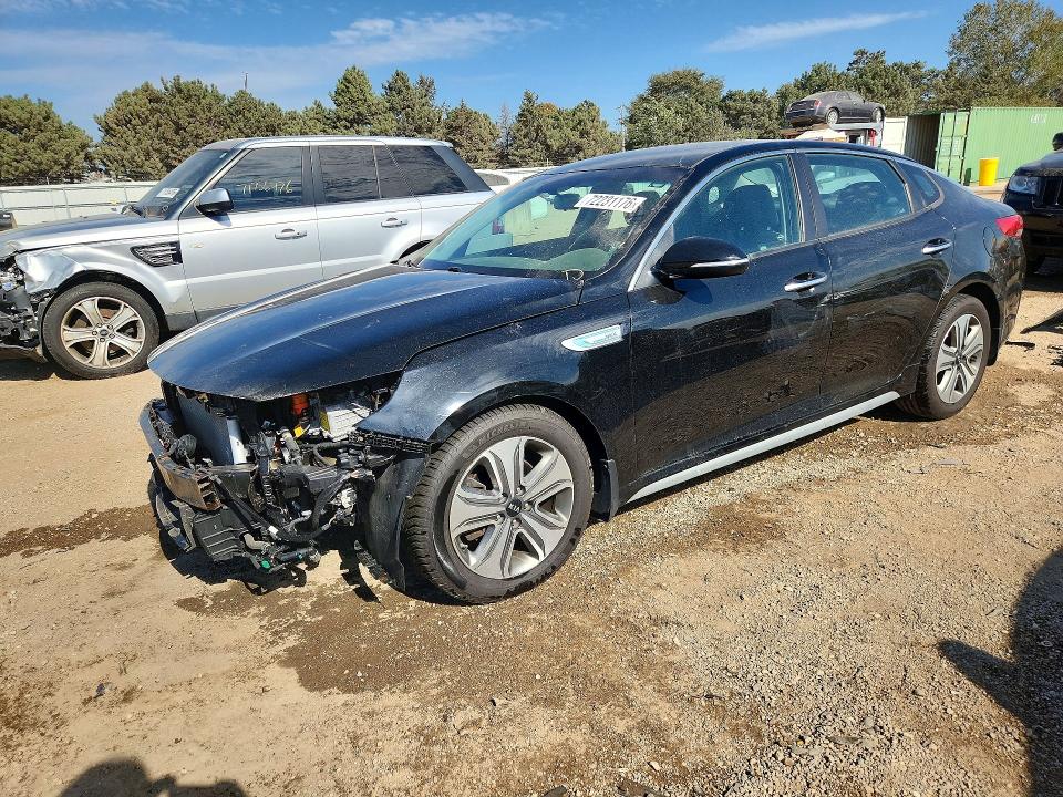 KIA OPTIMA HYBRID 2018 с VIN KNAGU4LE4J5023168 - Снимка от търг