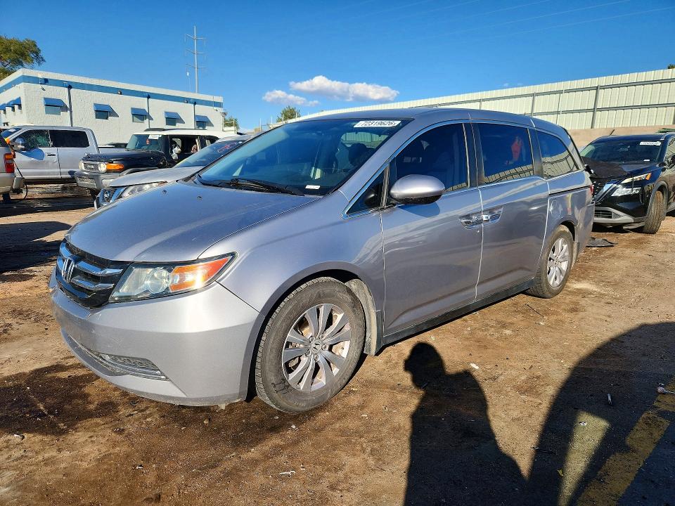 HONDA ODYSSEY 2016 with VIN 5FNRL5H30GB139146 - Photo from auction