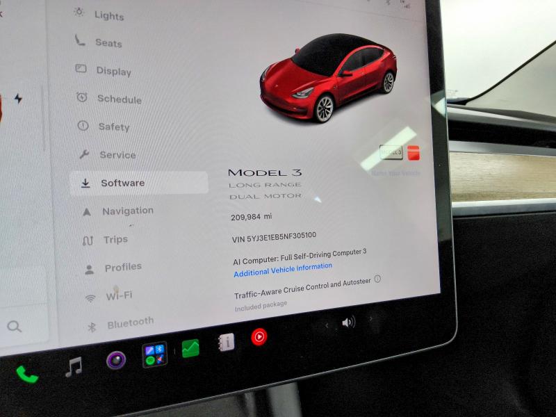Снимка 9 от търг – 2022 TESLA MODEL 3 с VIN 5YJ3E1EB5NF305100