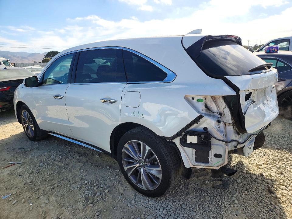 Снимка 2 от търг – 2018 ACURA MDX с VIN 5J8YD4H59JL016309